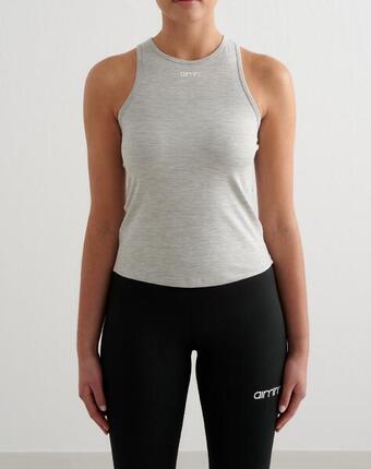 Femme Débardeur Doux Évacuant l'humidité Beige