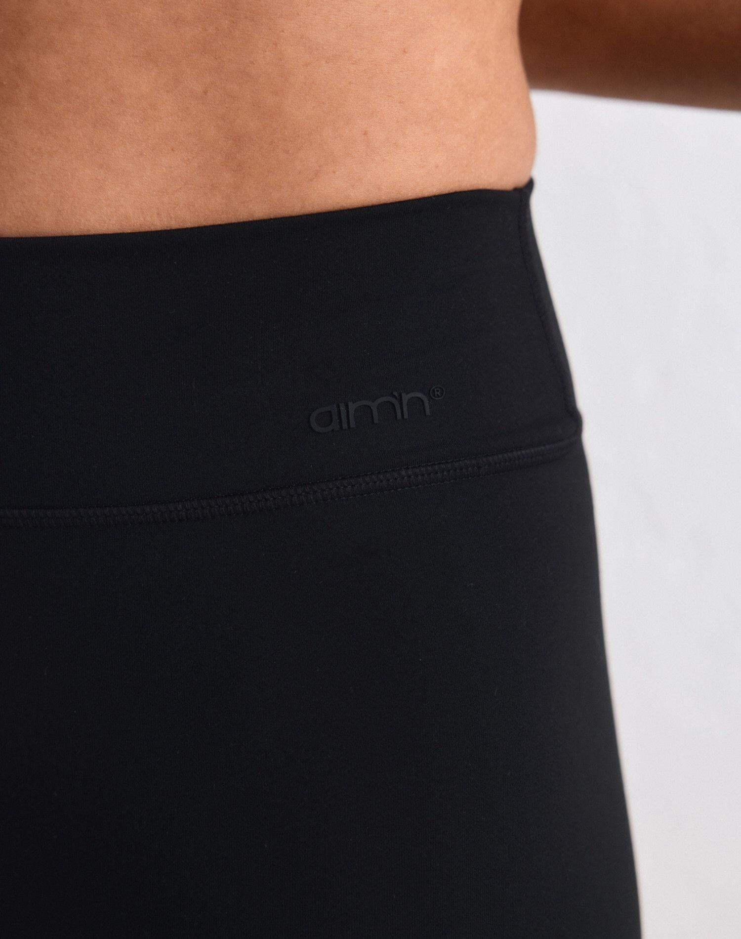 Mallas Mujer Acampanadas Cintura Media Sense Negro 3/5
