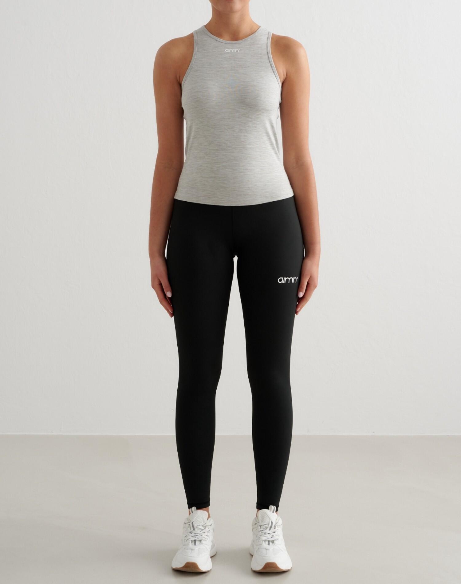 Femme Débardeur Doux Évacuant l'humidité Gris Mélangé 4/6