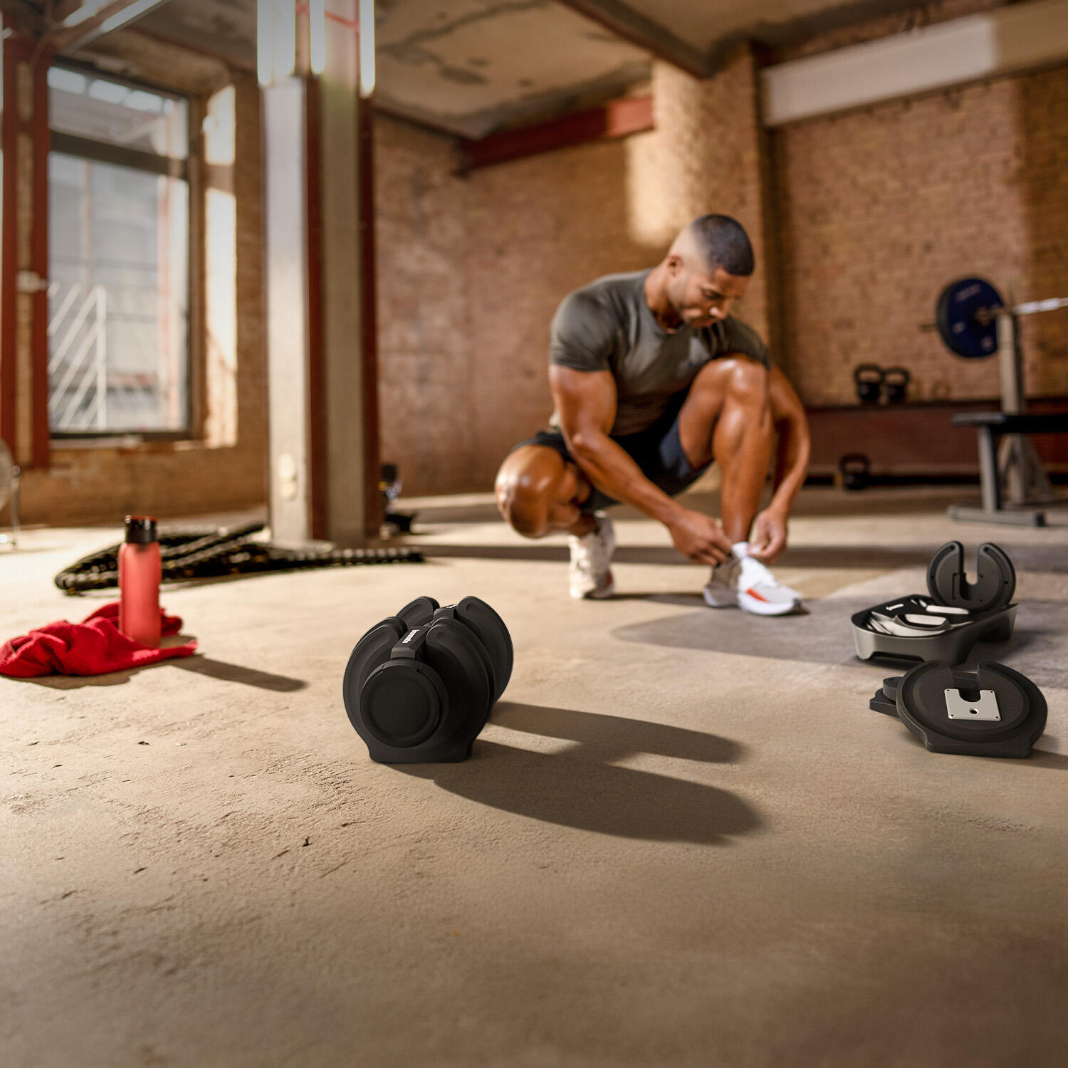 Sportstech Ironmate Haltère 1,5–18 kg – Réglable & Gain de Place 5/7