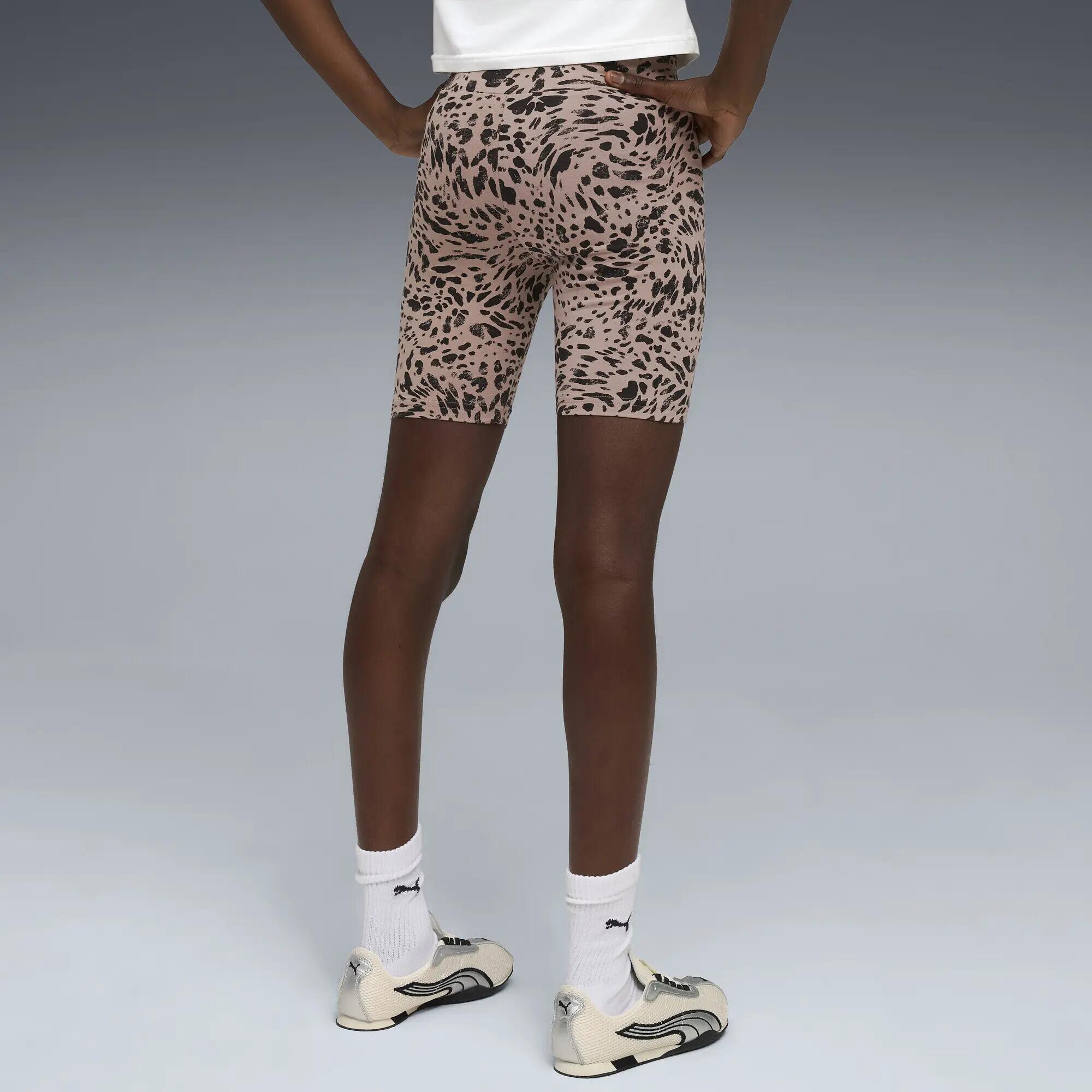 Graphic Animal Printed Short Leggings Youth PUMA 3/5