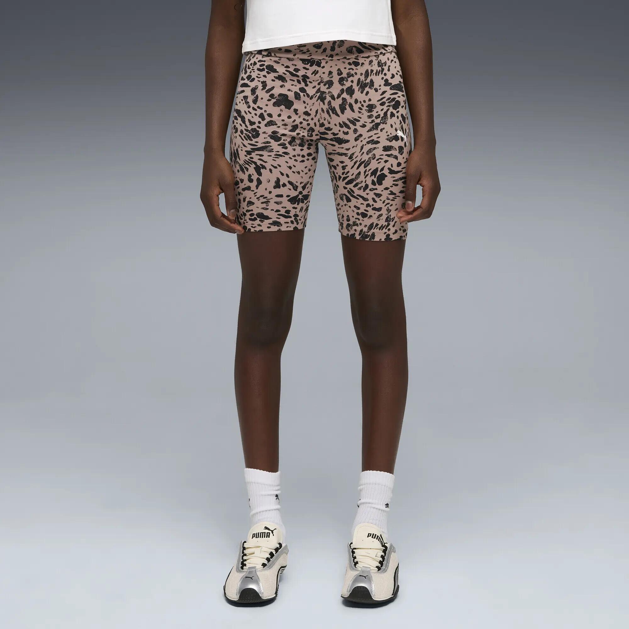 Graphic Animal Printed Short Leggings Youth PUMA 2/5