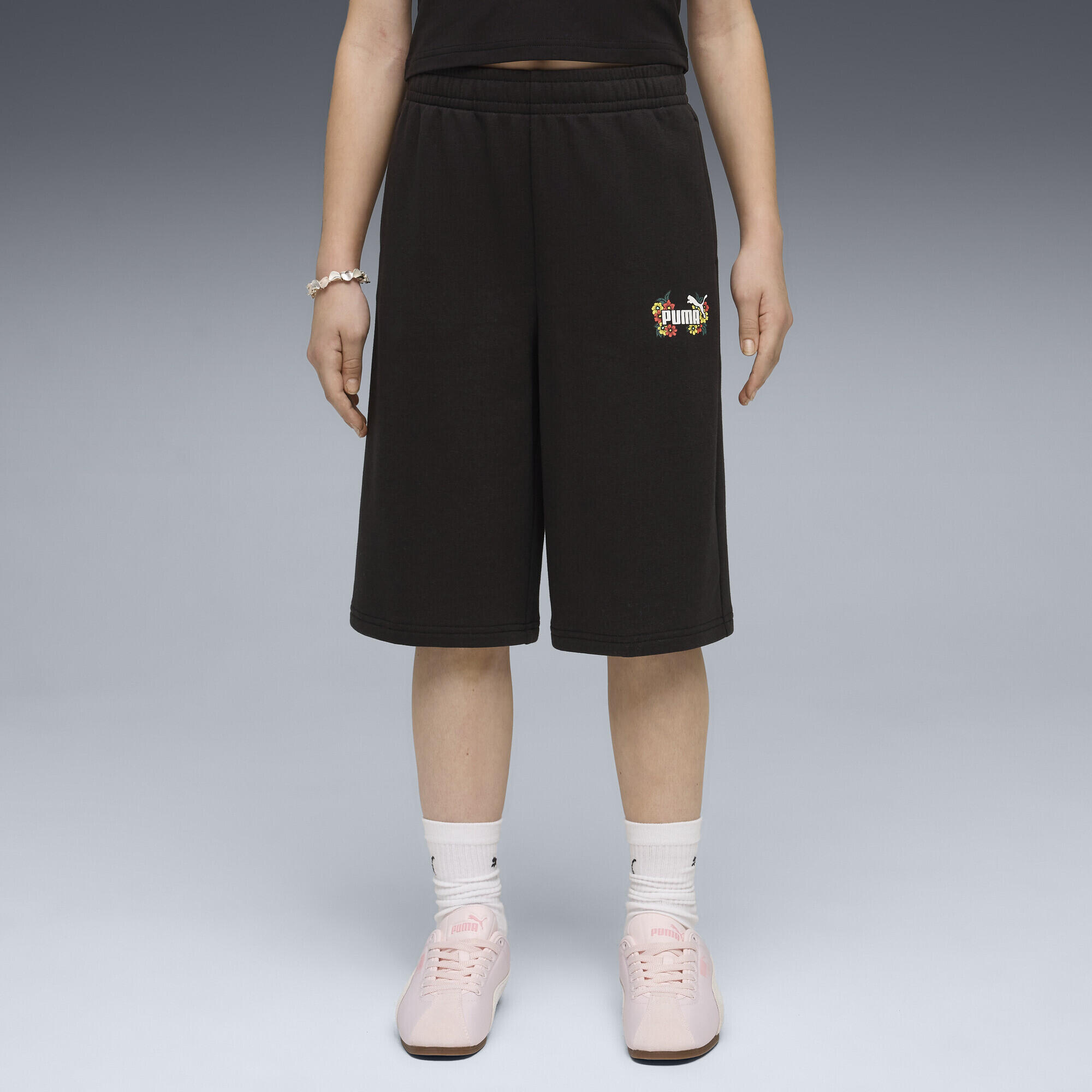 Shorts MID 90s dal taglio morbido per ragazzi PUMA 2/5