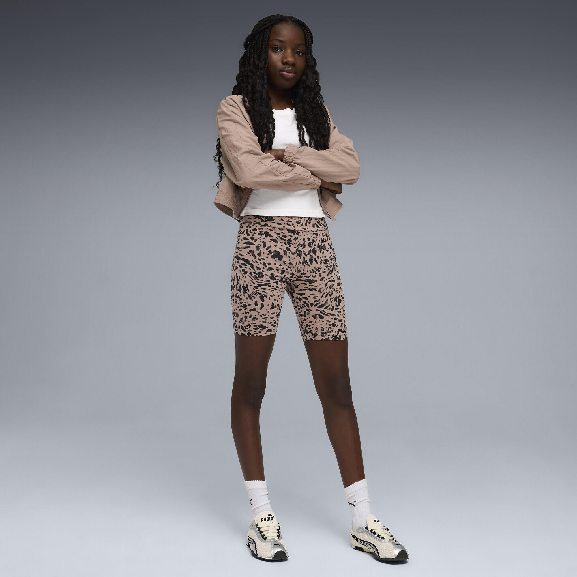 Leggings cortos Graphic con estampado animal Niños PUMA 4/5