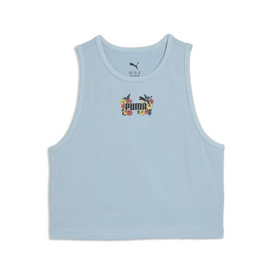 Mid 90s slim-fit tanktop met afbeelding voor jongeren puma