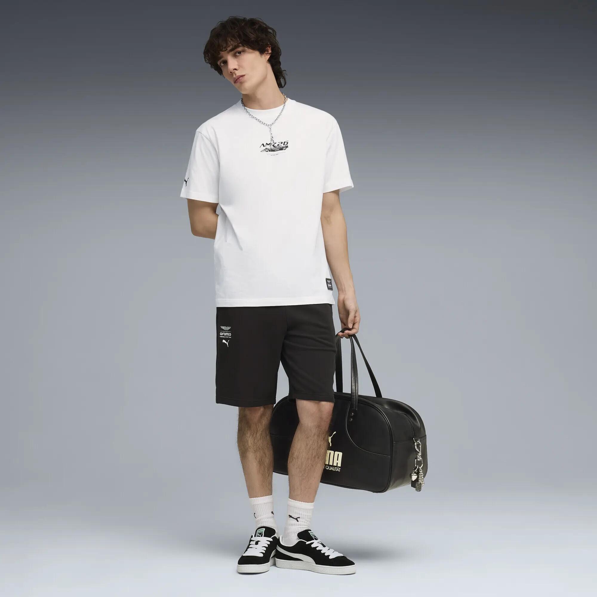 Męskie szorty PUMA x ASTON MARTIN ARAMCO F1® TEAM Essentials PUMA 4/5