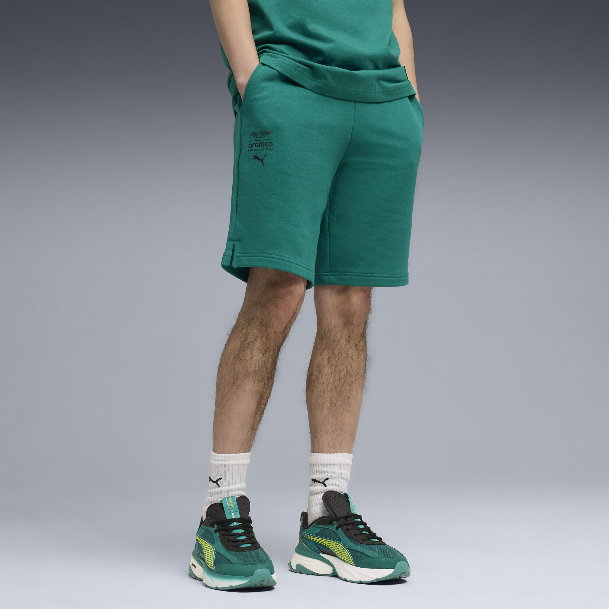 Short Essentials PUMA x ASTON MARTIN ARAMCO F1® TEAM Homme PUMA 2/5