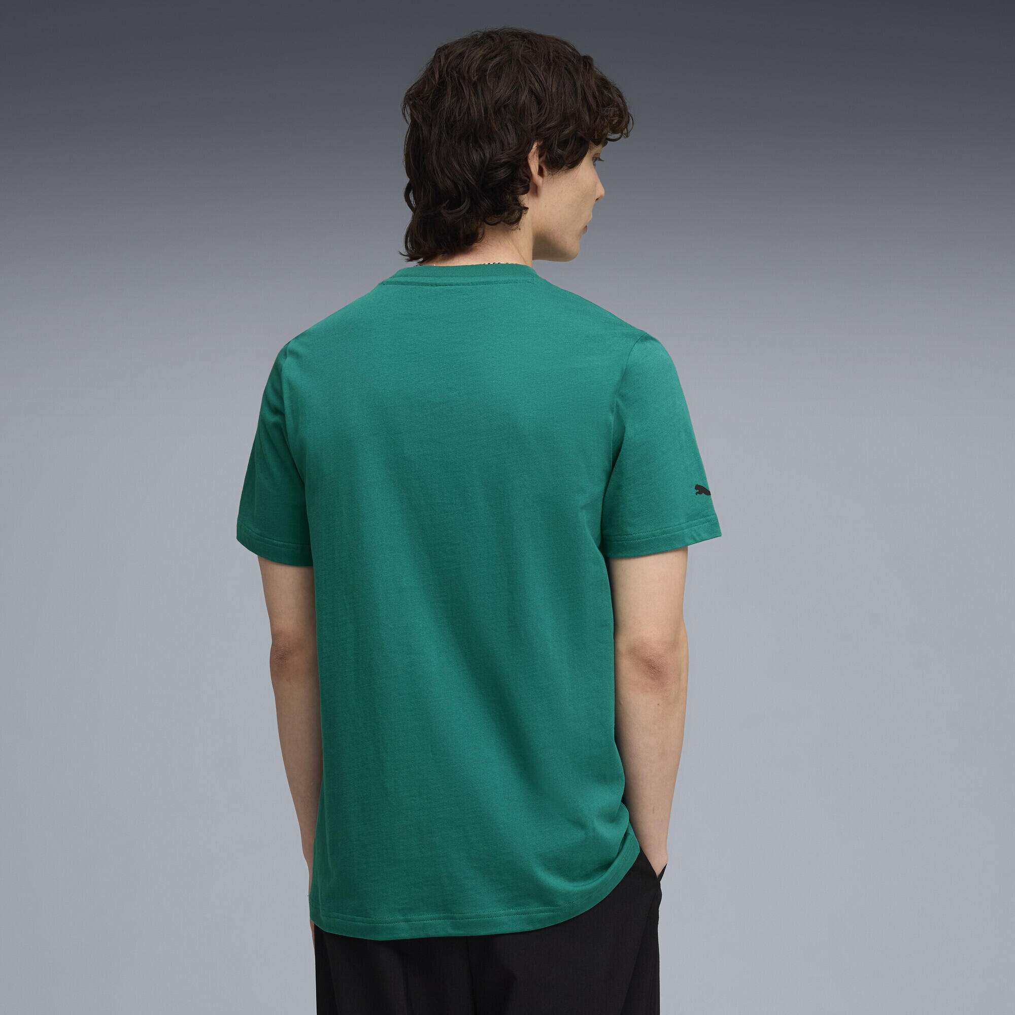 PUMA x ASTON MARTIN ARAMCO F1® TEAM Essentials T-shirt voor heren PUMA 3/5