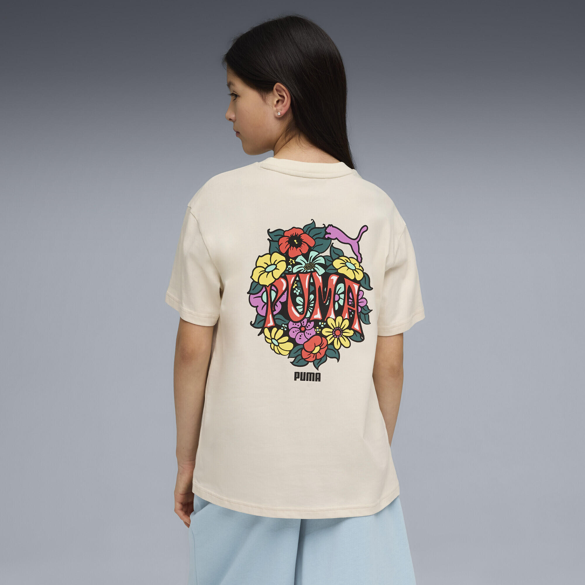 T-shirt con grafica MID 90s dal taglio morbido per ragazzi PUMA 3/5
