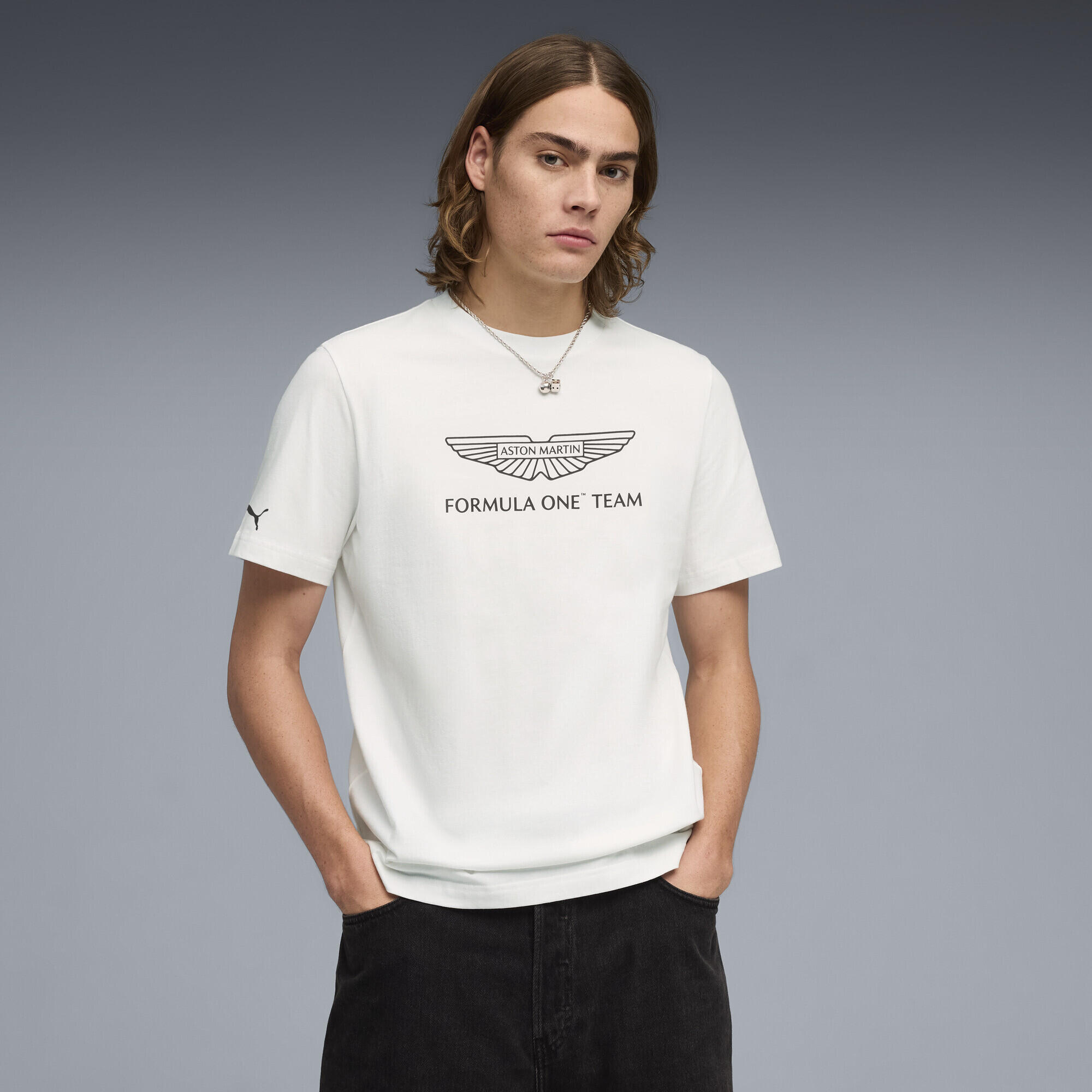 PUMA x ASTON MARTIN ARAMCO F1® TEAM Essentials T-Shirt Herren PUMA 2/5