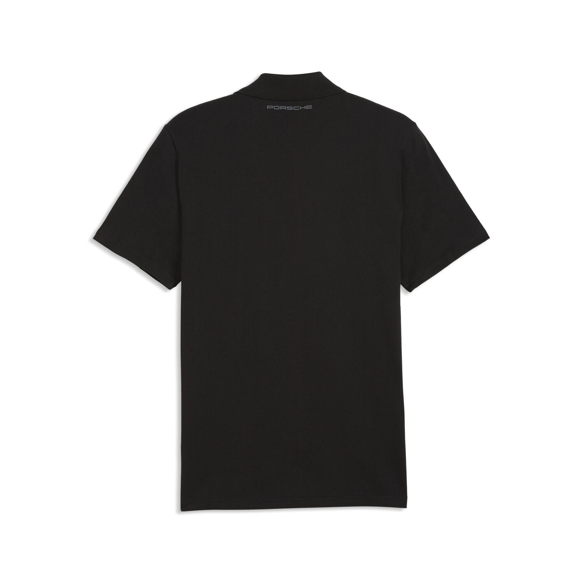T-shirt homem gola com logótipo Porsche Legacy Essentials Polo PUMA 5/5