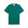Tricou bărbați logo mâneci brandate Essentials, verde PUMA