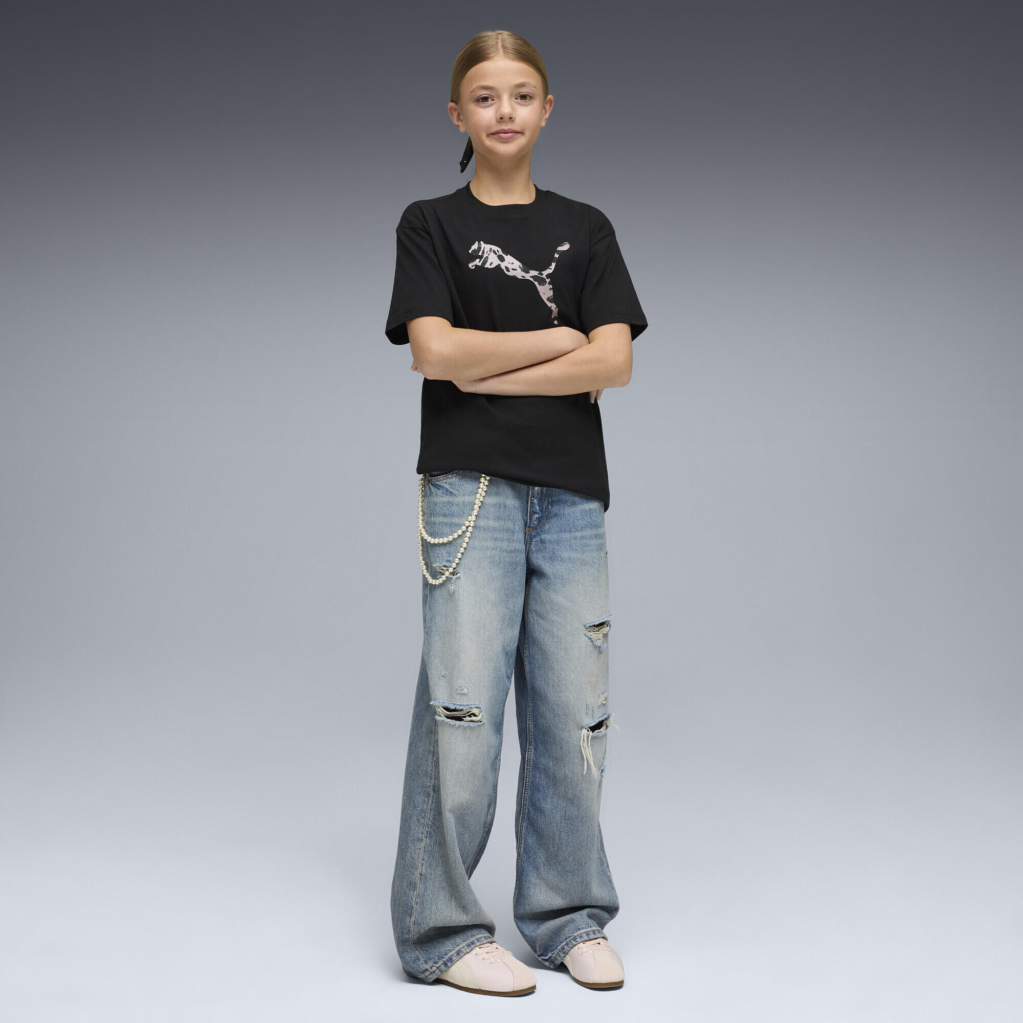 T-shirt con grafica Essentials Animal per ragazzi PUMA 4/5