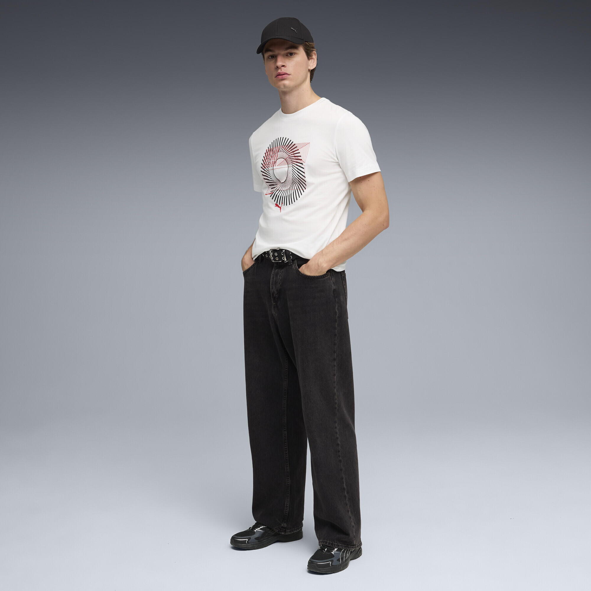 Graphic Circular Tee Men PUMA 4/5