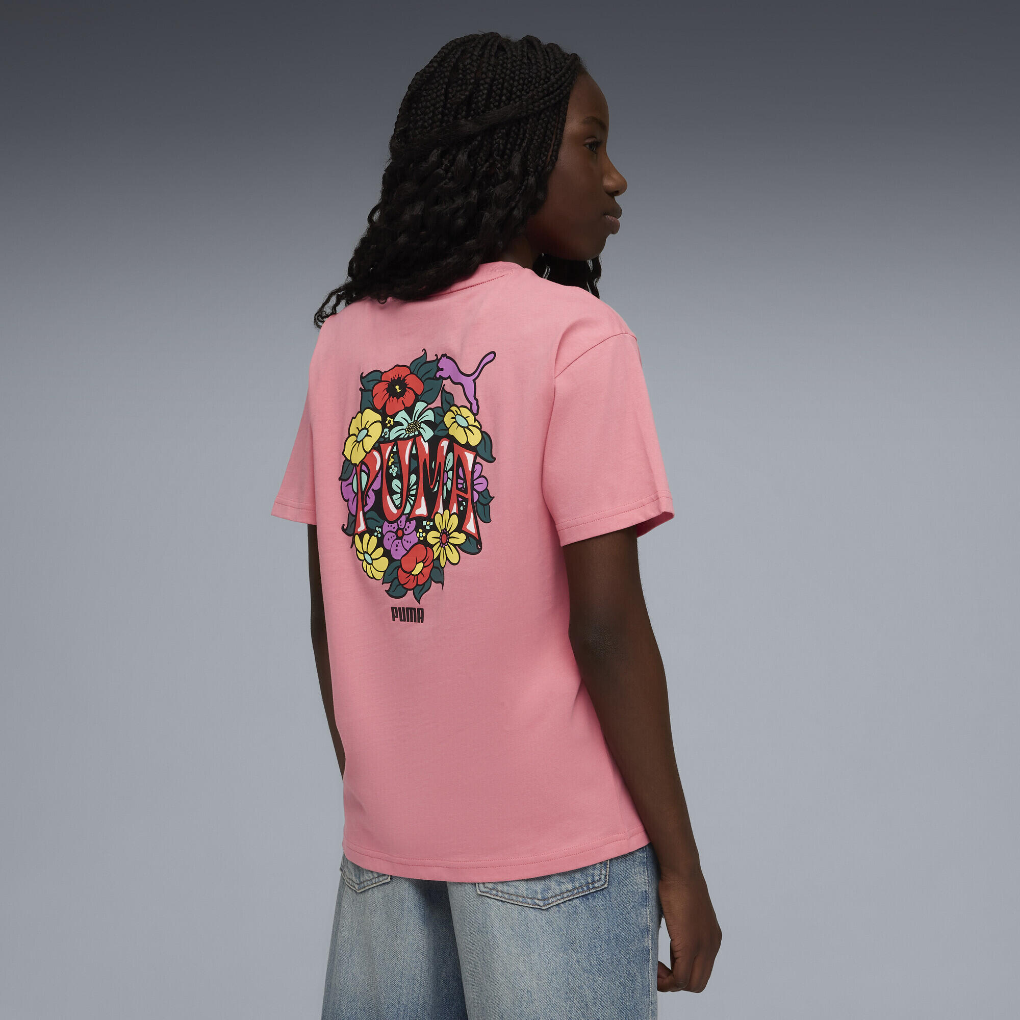 T-shirt con grafica MID 90s dal taglio morbido per ragazzi PUMA 3/5