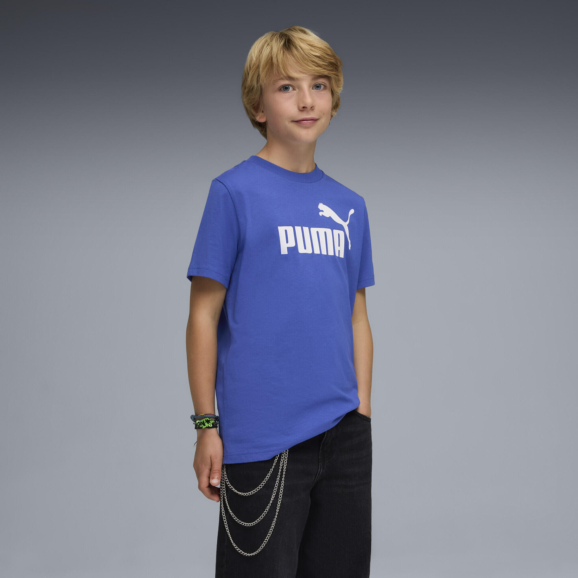 Młodzieżowa koszulka ESS z logo No. 1 PUMA