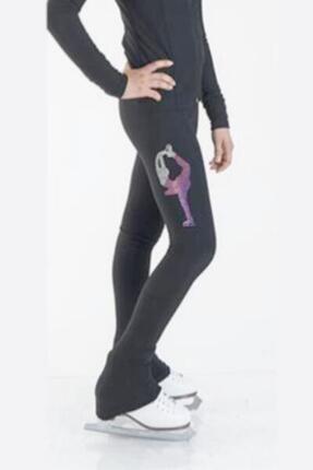 Pantalon de patinage - Biellmann Rose dégradé