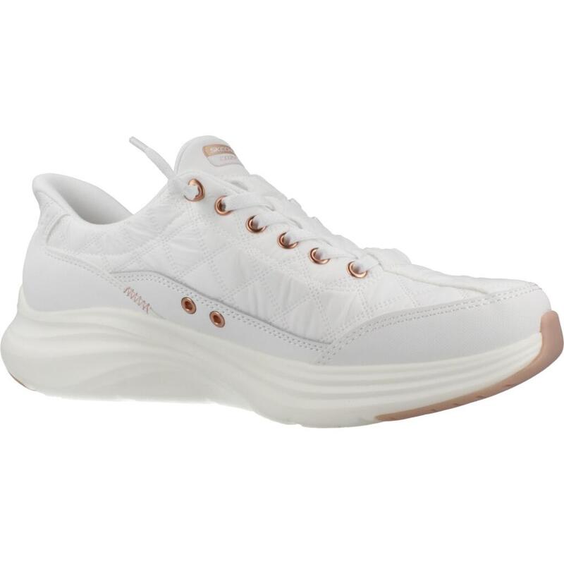 Pantofi sport femei Skechers Contour Foam - Golden Hour, Alb