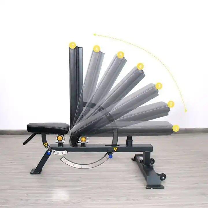 Banc de Musculation Réglable Professionnel Fitness Tech 7/8