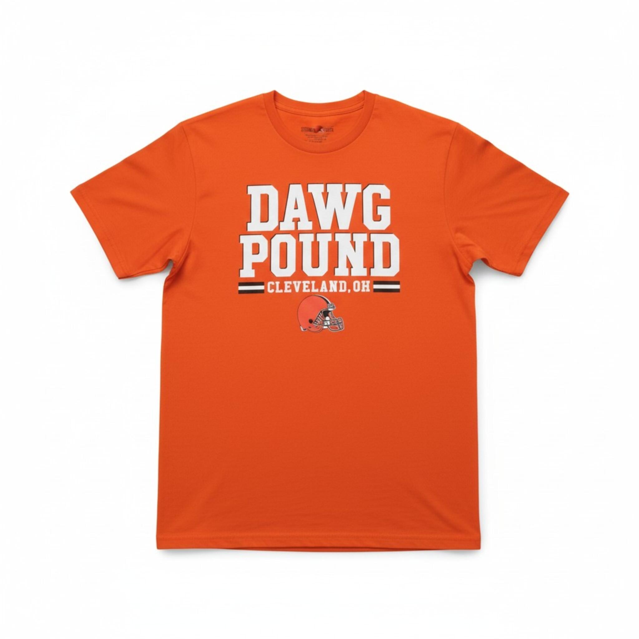 Shirt Dawg Pound Cleveland Browns Hometown in Orange 2/4