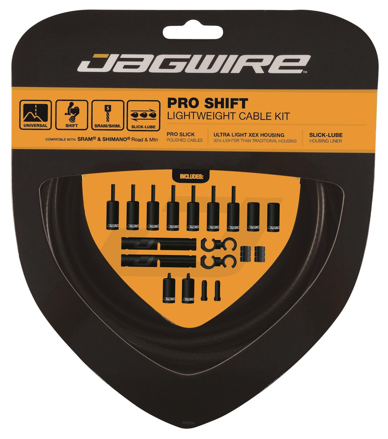 Jagwire Pro Shift Kit - Negro 3/7
