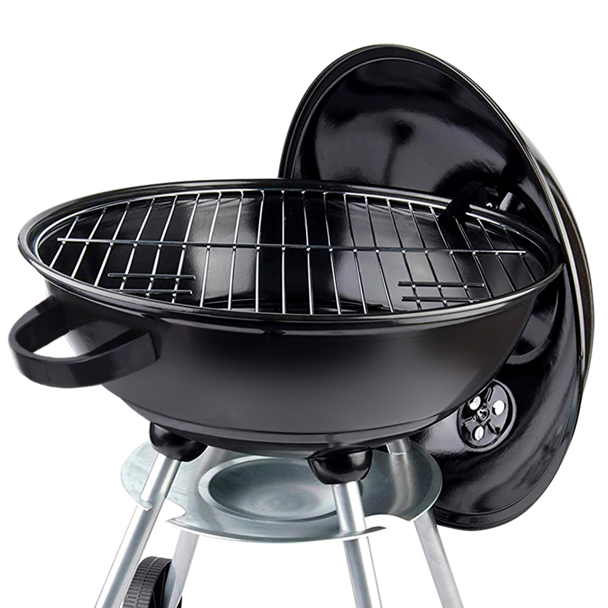 Barbecue portable au charbon de bois avec deux grilles Aktive 3/7