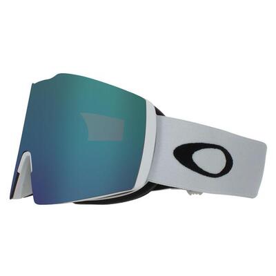 Oakley skibril fall line l (groot) mat wit/ prizm snow argon iridium