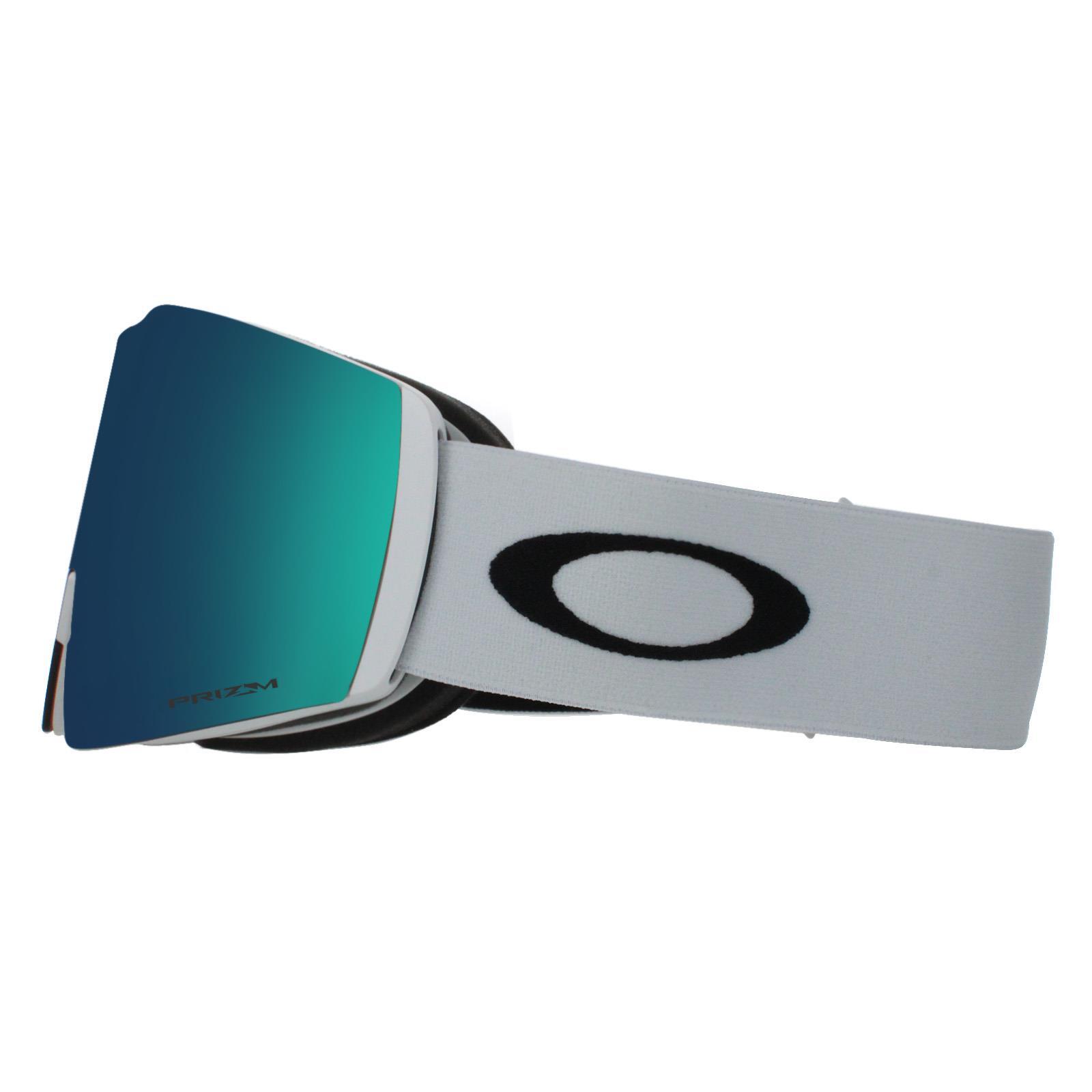 Oakley Skibril Fall Line L (Groot) Mat Wit/ Prizm Snow Argon Iridium 2/2