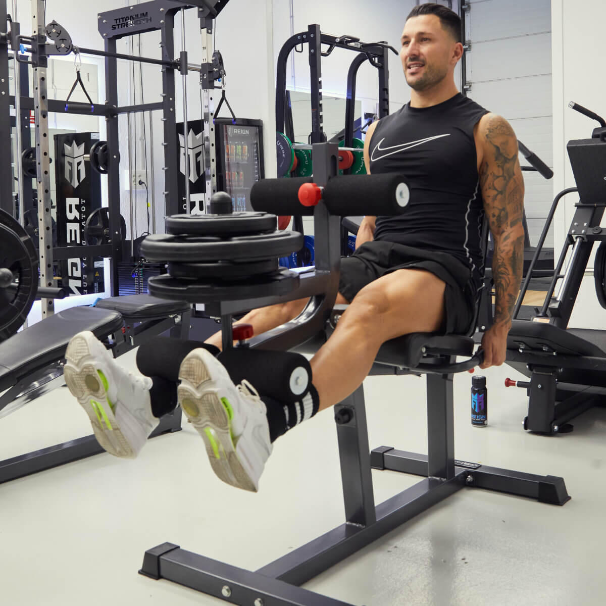 Banco Extensión de Cuádriceps y Femoral Tumbado 150CF Titanium 4/5