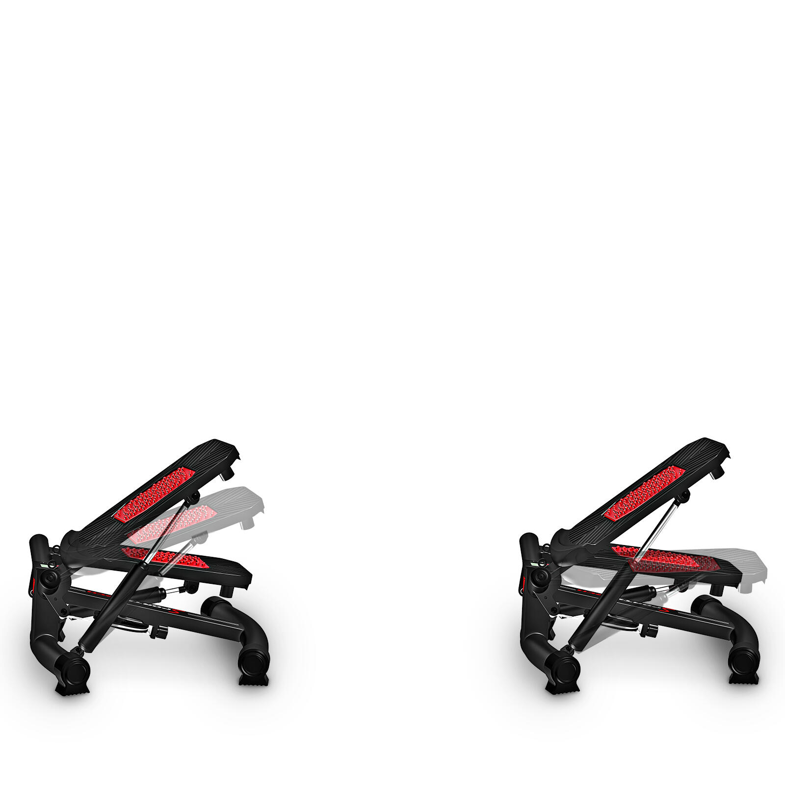 STX300 Twister Stepper mit Power Ropes, Drehstepper mit Multifunktions-Display 2/8