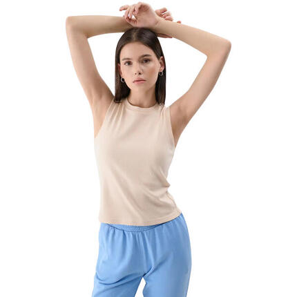 Ärmelloses Fitness-T-Shirt für Damen