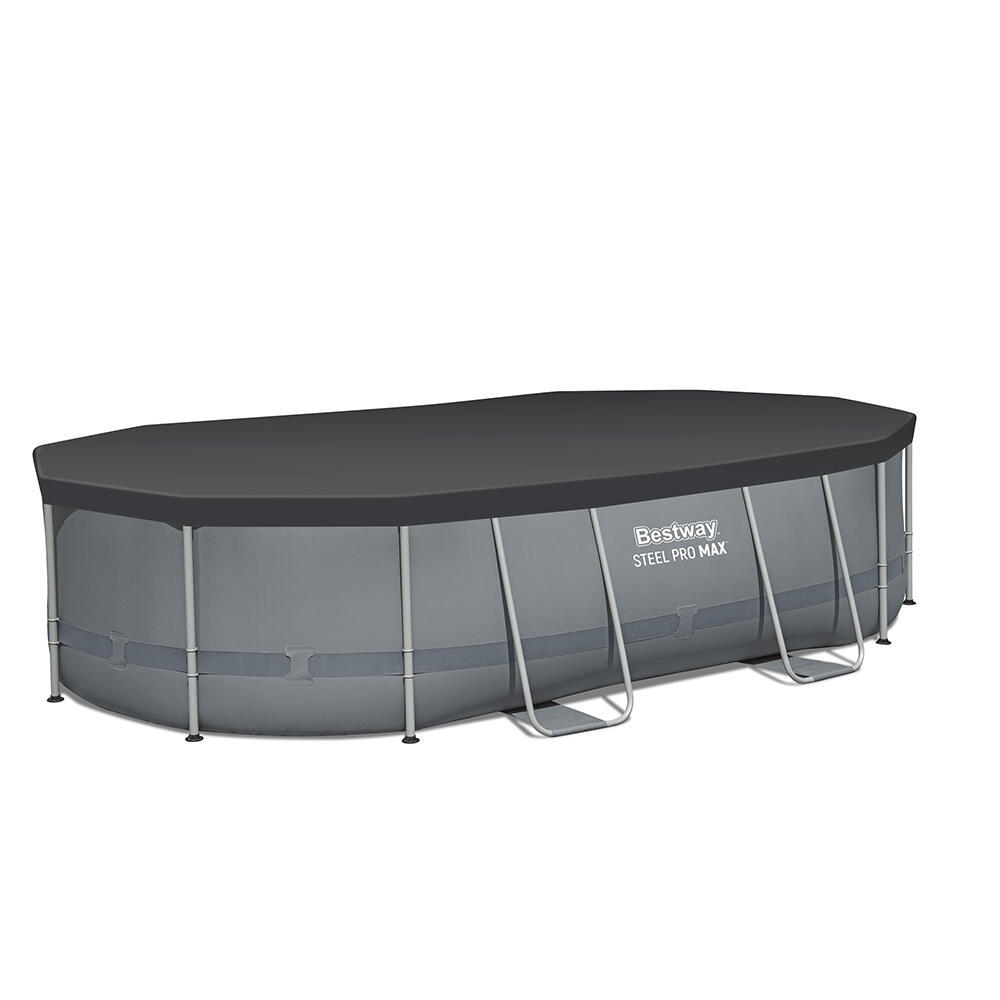 Bestway Steel Pro MAX Above Ground Pool Set Oval 4.88 m x 3.05 m x 1.07 m 2/7