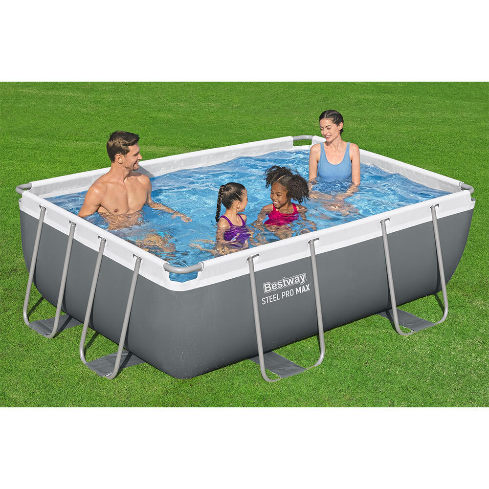 Bestway Power Steel Frame Pool-Set 282 x  196 x 84 cm 2/7