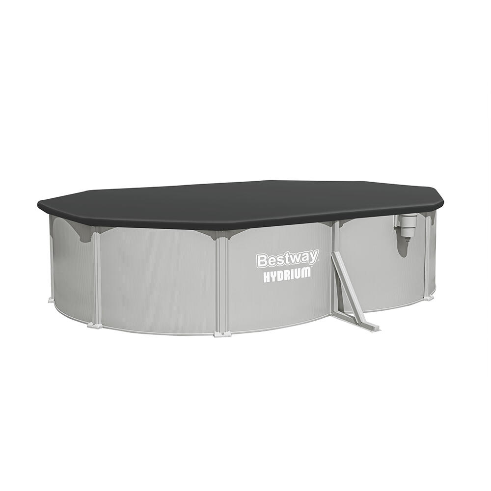Bestway  Hydrium 5.00 m x 3.66 m x 1.22 m Oval Steel Wall Above Ground Pool Set 2/7