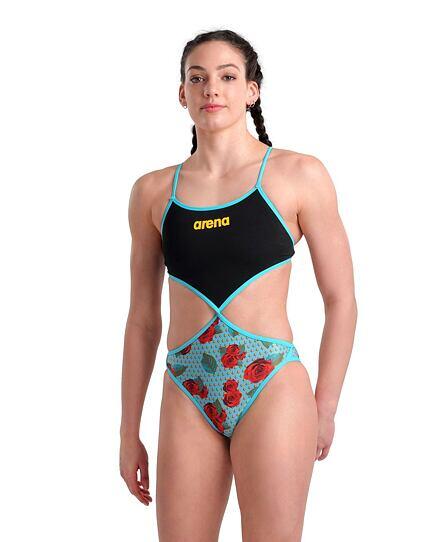 Dámské plavky arena Rule Breaker Women's Reversible Twist Swimsuit 3/7