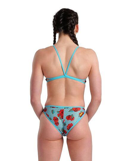 Dámské plavky arena Rule Breaker Women's Reversible Twist Swimsuit 4/7