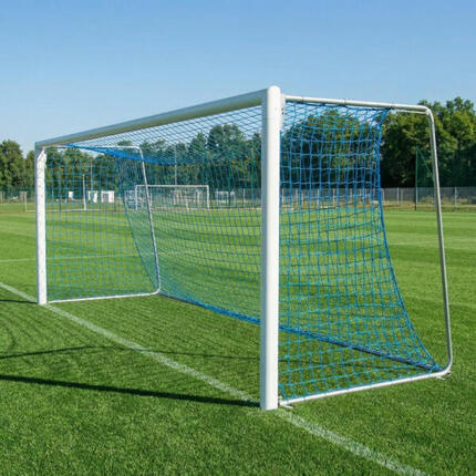 Siatka na bramkę piłkarską 5x2 m | grubość 4 mm | kolor niebieski