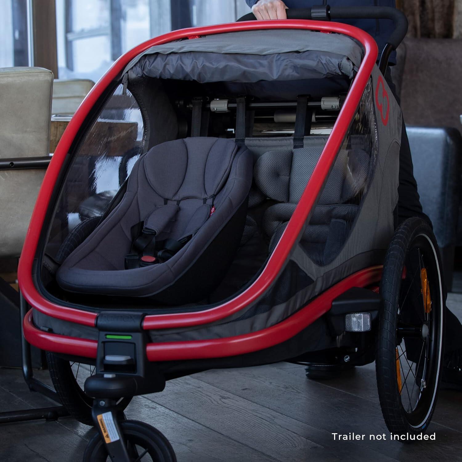 Insert Bébé Remorque Vélo - Mode Poussette uniquement 4/7