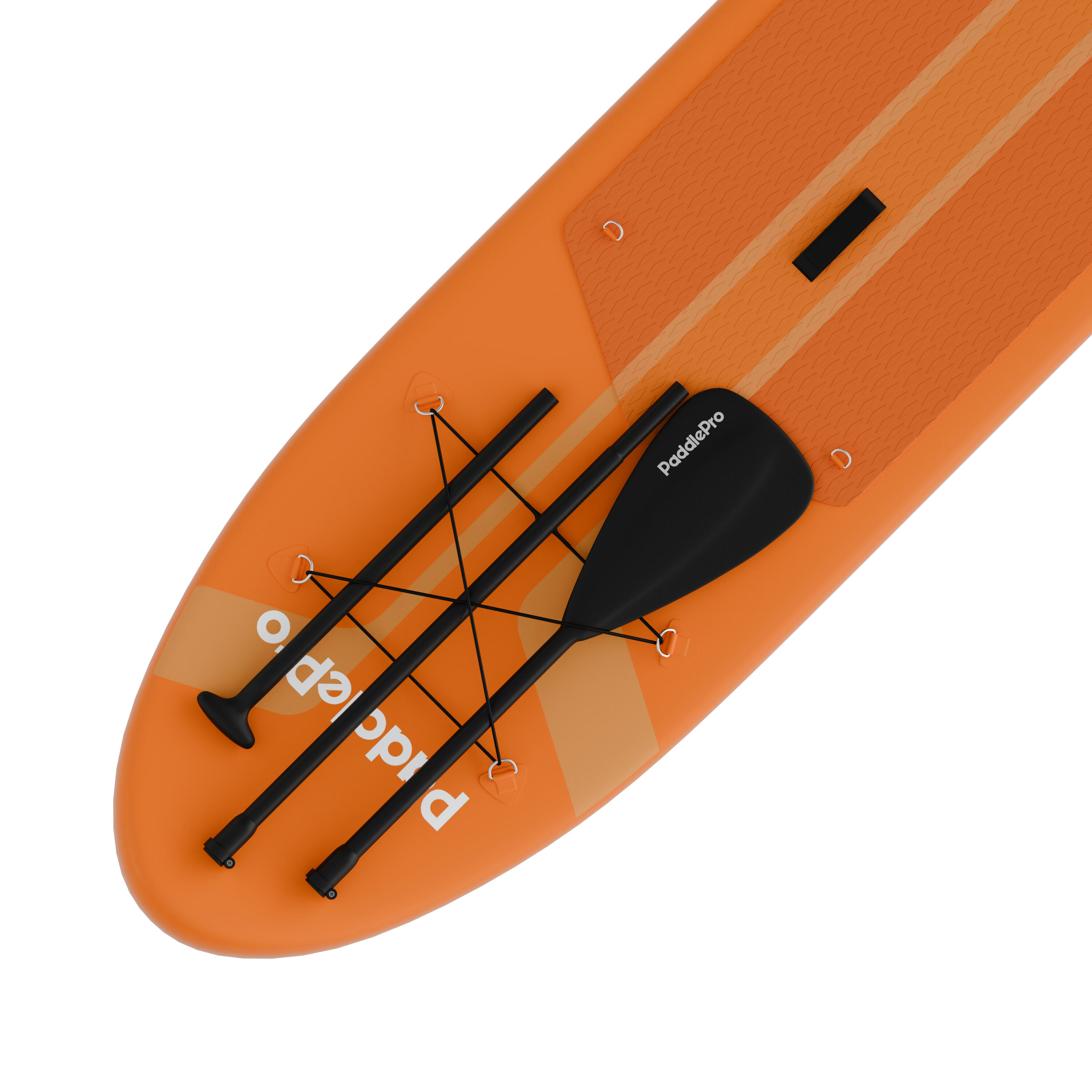 PaddlePro SUP Board - met zitje - opblaasbaar - 320cm - max 150kg - Oranje 3/5