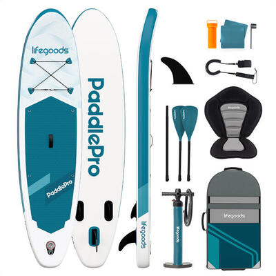 Sup board allround compact - met zitje - 300cm - max 100kg - beginners