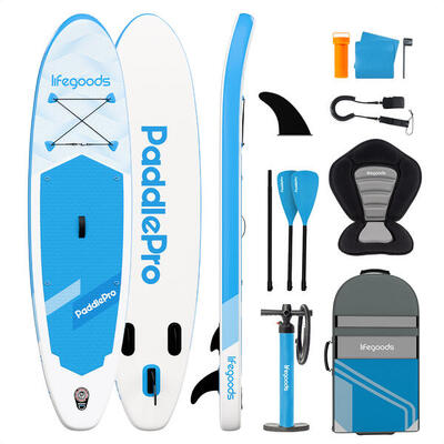 Sup board allround compact - met zitje - 300cm - max 100kg - beginners