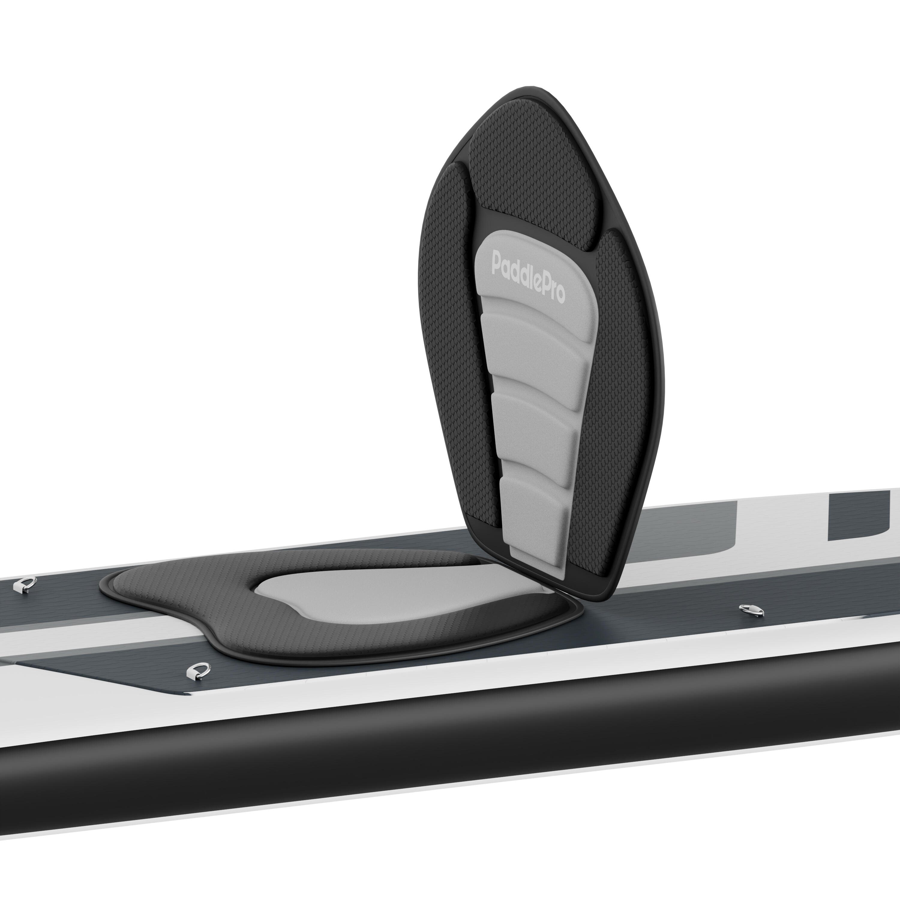 PaddlePro SUP Board - avec siège - gonflable - 320cm - max 150kg - Noir 4/5