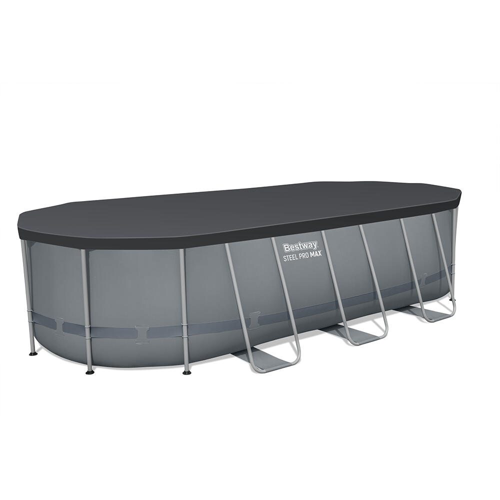 Bestway Steel Pro MAX Ovales Aufstellpoo l-Set 549 x 274 x 122 cm 2/7