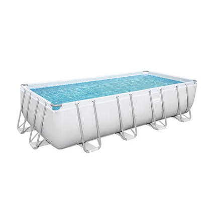 Bestway Power Steel Frame Pool Komplett- Set, mit Filteranlage, 549x274x122