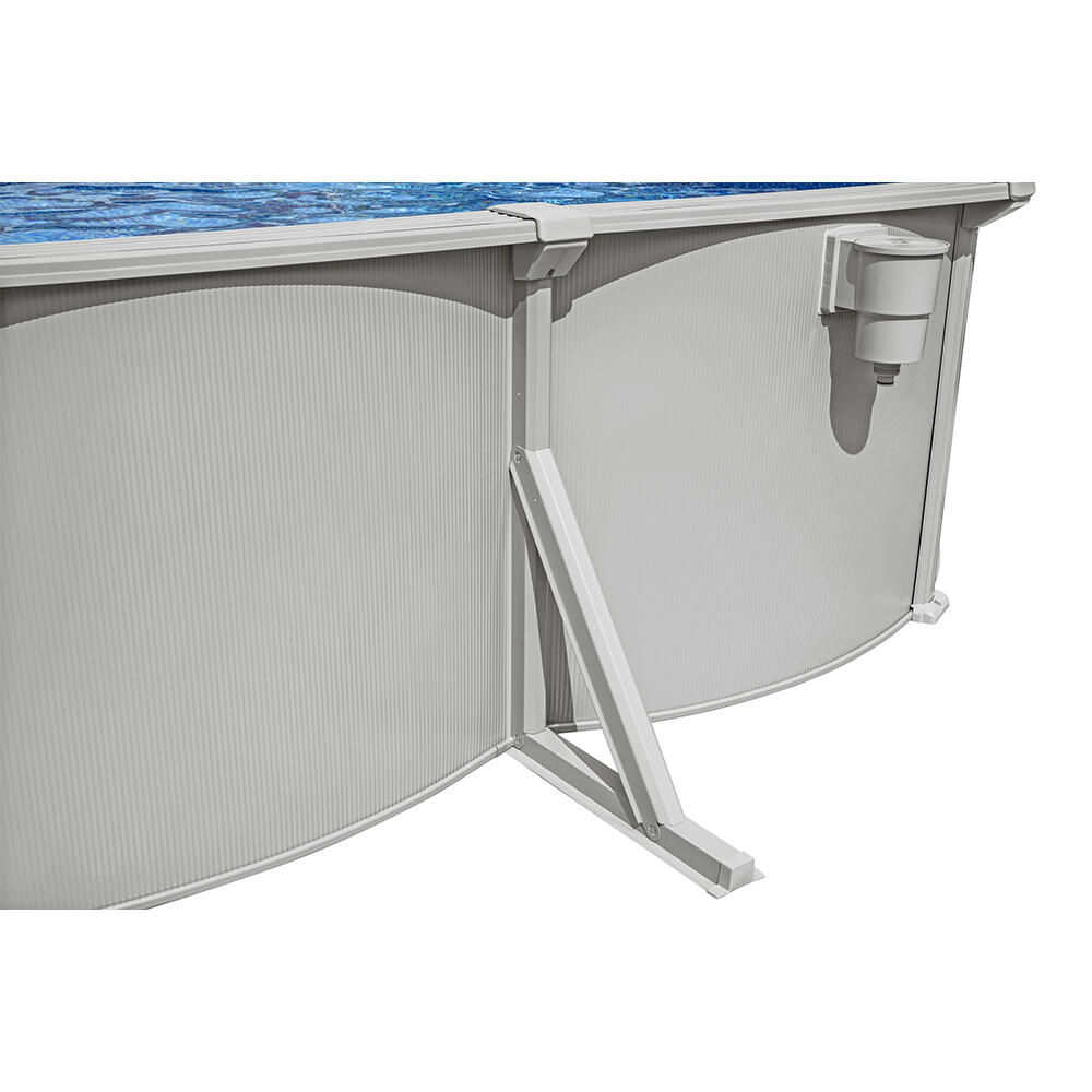 Bestway Piscine hors sol ovale à paroi e n acier Hydrium 610  x 366  x 122 cm 6/7