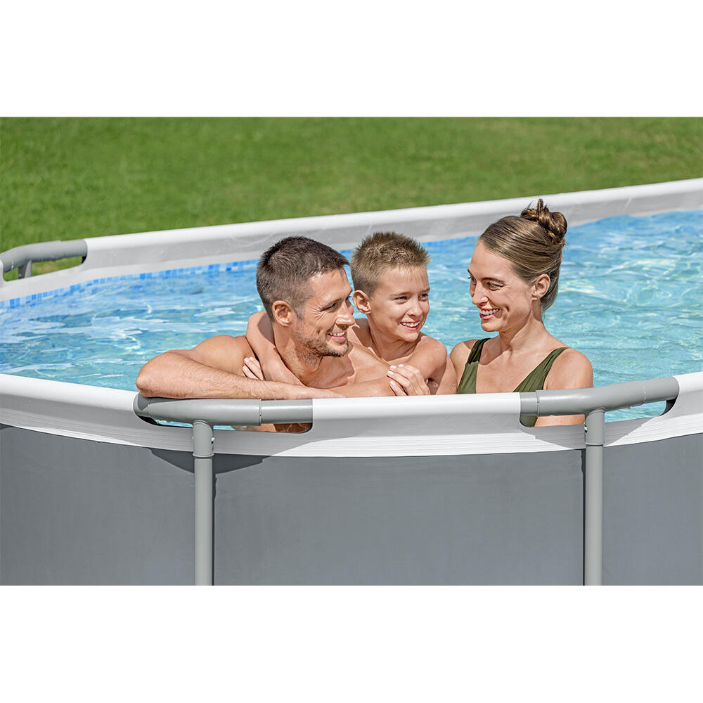 Bestway Steel Pro MAX Ovales Aufstellpoo l-Set 549 x 274 x 122 cm 6/7