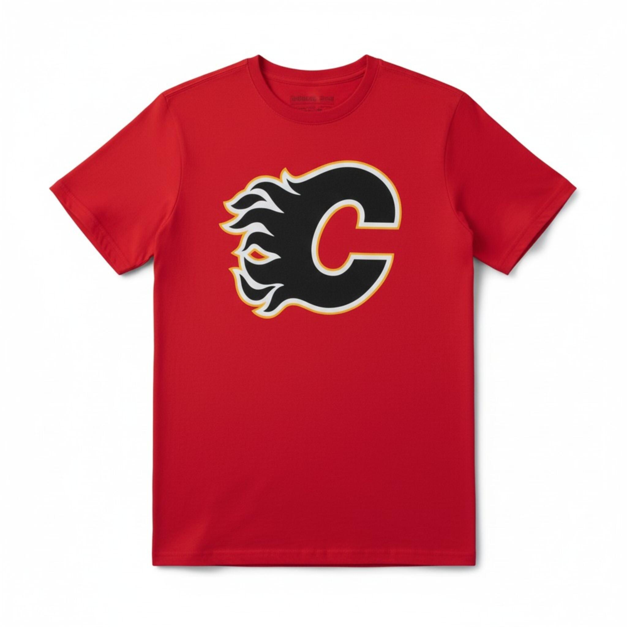 Shirt NHL Grahic Calgary Flames in Rot 2/3