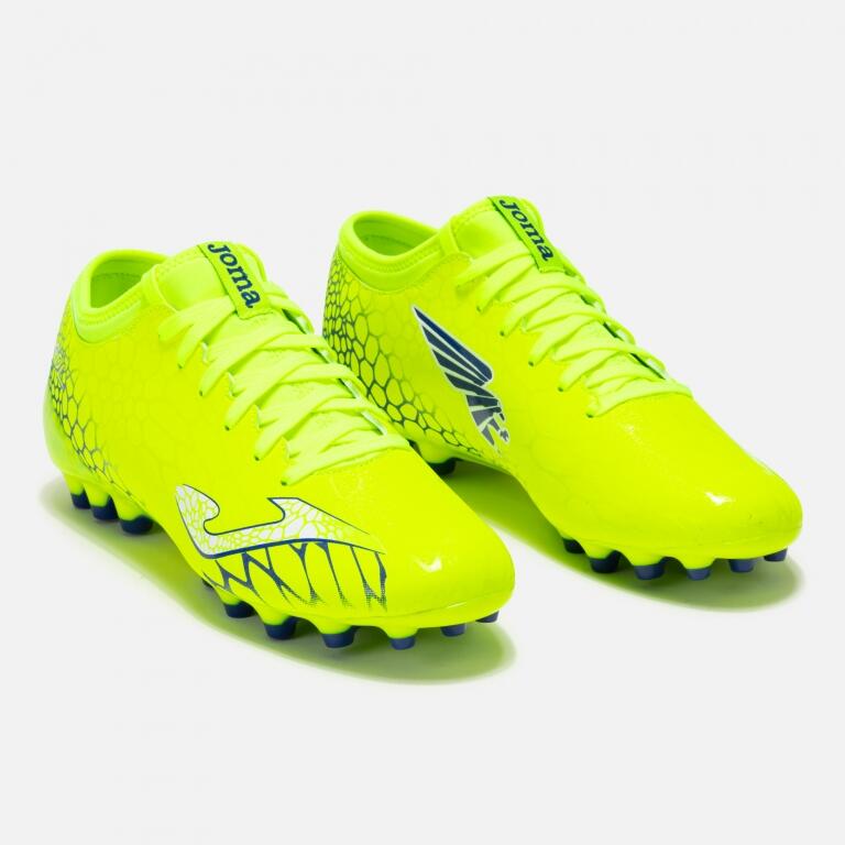 Joma Gol 2509 scarpe calcio per erba sintetica giallo limone fluo 43 3/5