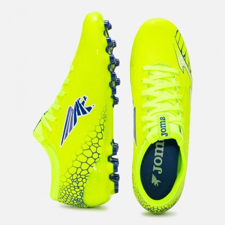 Joma Gol 2509 scarpe calcio per erba sintetica giallo limone fluo 43 5/5