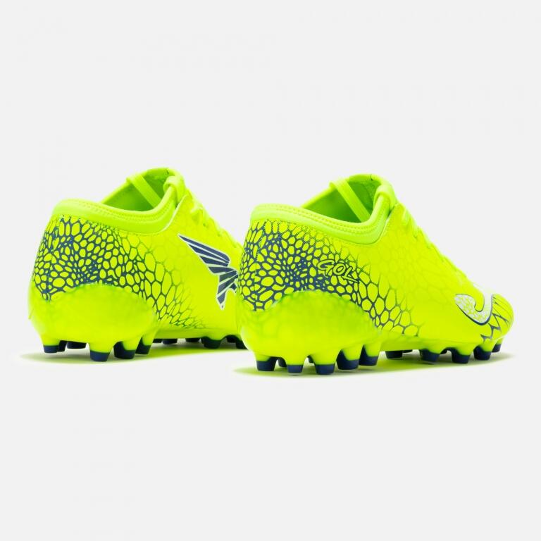 Joma Gol 2509 scarpe calcio per erba sintetica giallo limone fluo 43 4/5